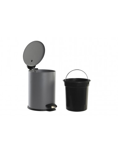 Cubo Basura Baño 3L Negro