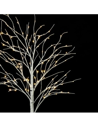 Árbol 132 luces led cálido 240cm