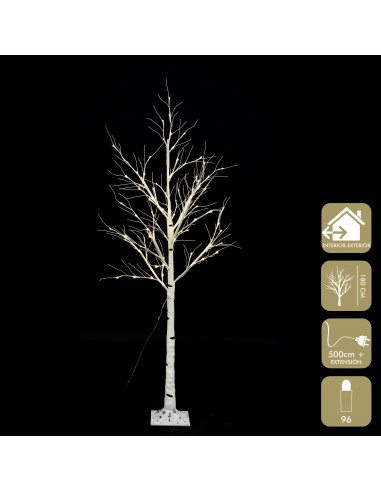 Arbol 96 luces led cálido 180cm Arbol 96 luces led cálido 180cm