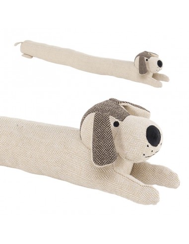 Burlete cortavientos perro beige