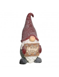 Figura gnomo rojo con...