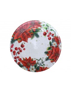 Bajo plato Navidad...