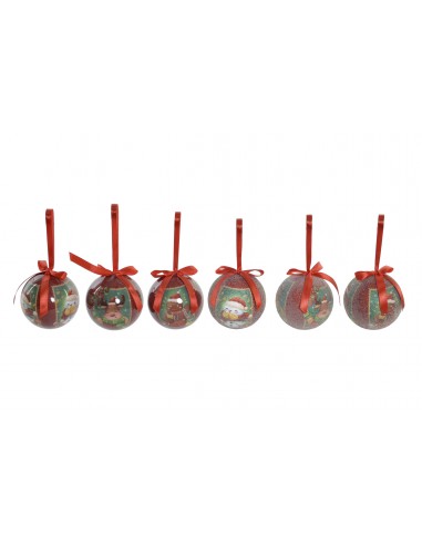 Bola Navidad roja y verde