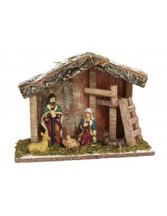 Portal de Belén 4 piezas 15cm