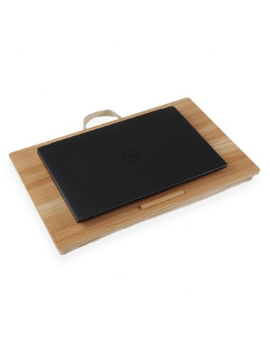 Bandeja madera para portátil con cojin