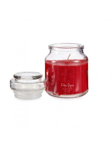 Vela frutos rojos 28h en tarro...