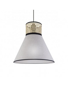 Lámapra techo gris Cannage