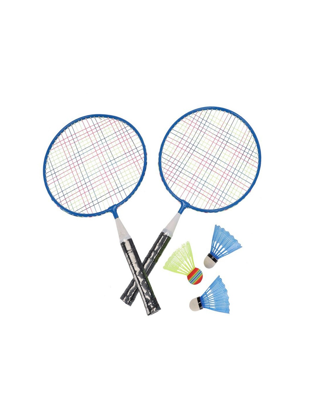 Set raquetas y pelotas badminton