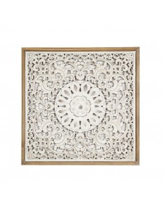 Panel talla madera cuadrado... 2