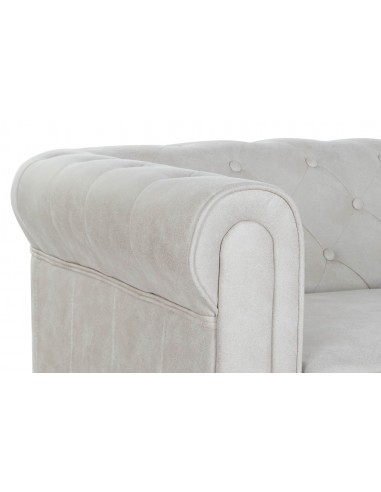 Sofá Chester 2 plazas gris desgastado...