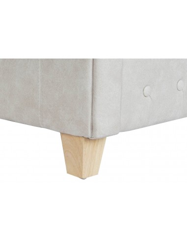 Sofá Chester 2 plazas gris desgastado...