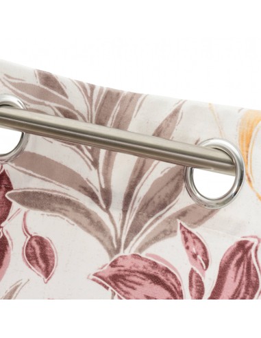 Cortina terciopelo floral 140x260cm...