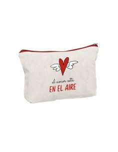 Neceser de algodón Amor