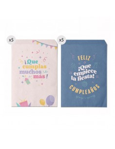 Set 10 sobres regalo...