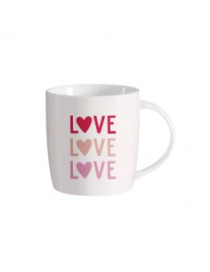 Taza cerámica blanca 350ml...