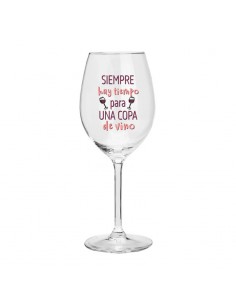 Copa de vino 430ml Siempre...