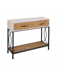 Consola madera y metal 2... 2