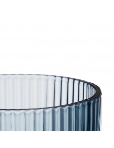 Copa vino cristal azul... 2