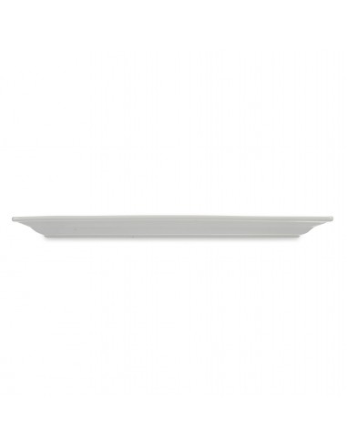 Bandeja porcelana blanca rectangular...