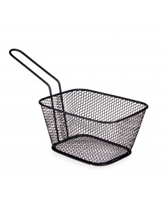 Mini freidora aperitivos negra