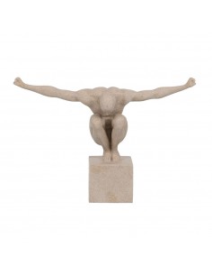 Figura decorativa atleta salto