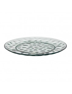 Plato llano plastico verde...
