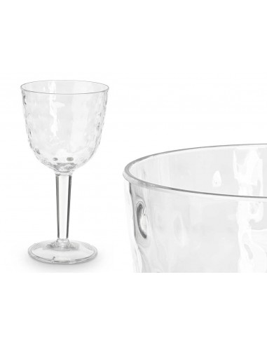 Copa vino plastico transparente...