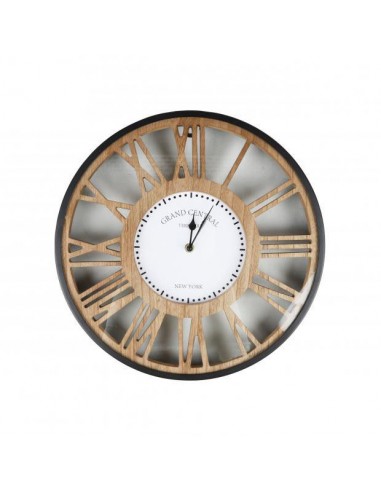Reloj madera 40cm Oskar