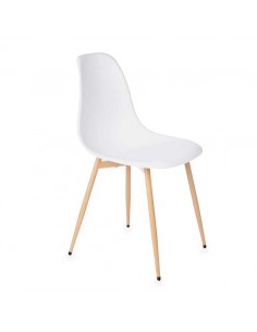 Silla blanca pvc Cross
