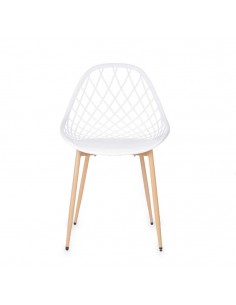 Silla rejilla blanca Sven 2
