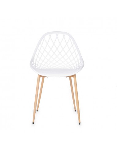 Silla rejilla blanca Sven