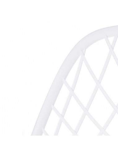 Silla rejilla blanca Sven