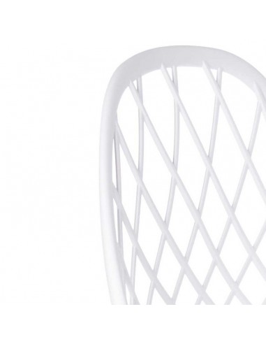 Silla rejilla blanca Sven