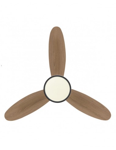 Lámpara techo con ventilador efecto...