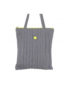 Bolsa vichy con cremallera... 2