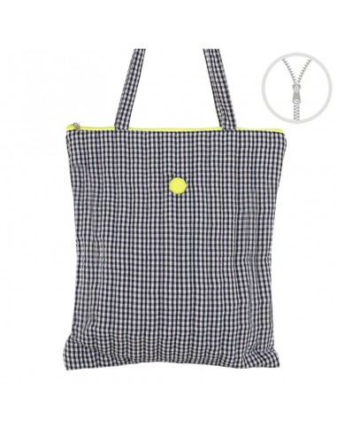 Bolsa vichy con cremallera 40cm Star Bolsa vichy con cremallera 40cm Star