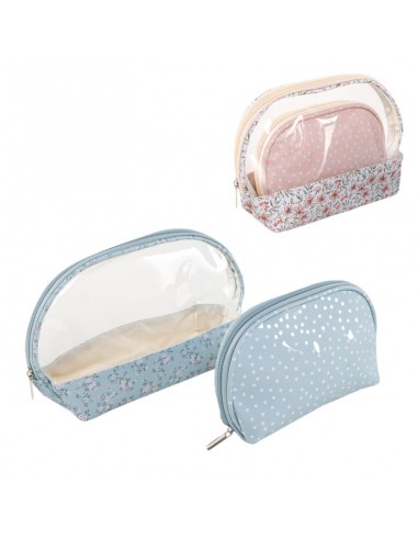 Set 2 neceseres floral