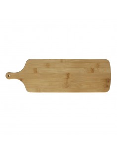 Tabla cortar bambú con mango