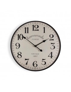 Reloj de pared madera 60cm