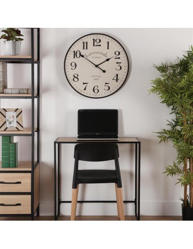 Reloj de pared madera 60cm