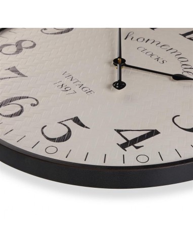 Reloj de pared madera 60cm