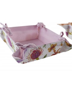 Cesta servilletero floral... 2