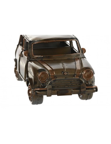 Coche metal vintage bronce 23cm