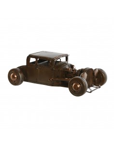 Coche metal vintage bronce...