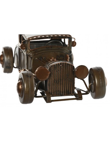 Coche metal vintage bronce 31cm