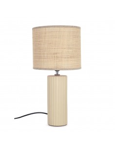 Lámpara de mesa cerámica y...