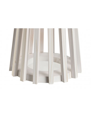 Lámpara sobremesa madera 61cm Aksel