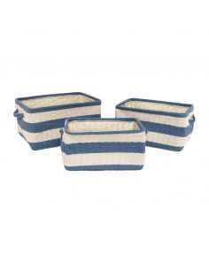 Cesta organizadora rayas...