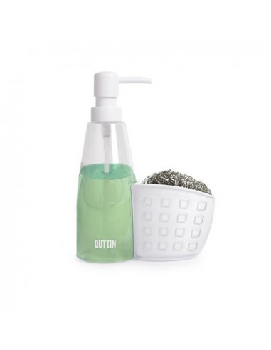 Dispensador jabón cocina blanco