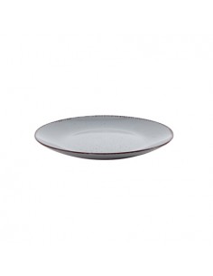 Plato llano gris 27cm Burak 2